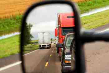 semi truck mirrors