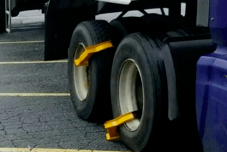 Booted Semi Truck