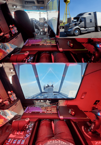 Gaming Station in Tractor