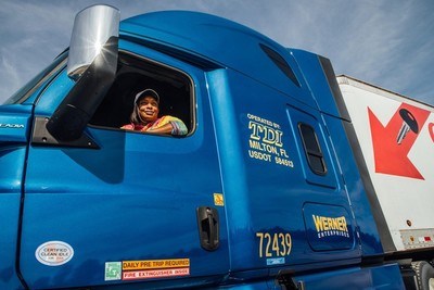 female truck driver safety | photo courtesy TDI