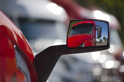 rearview truck mirror